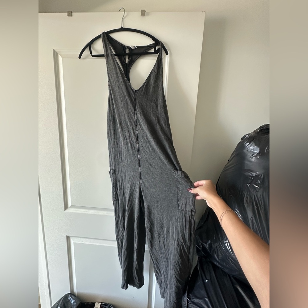 FP Movement by Free People Gray Jumpsuit